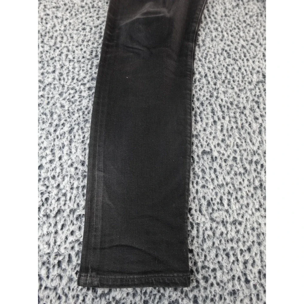 Flint and‎ Tinder Slim Fit Black Washed Denim Jeans Mens 33x32
